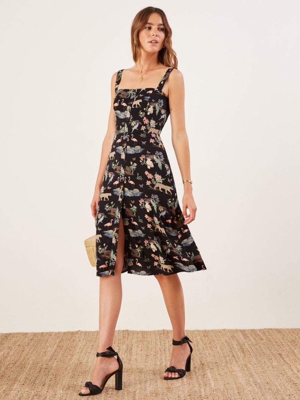 Reformation Persimmon Dress 2